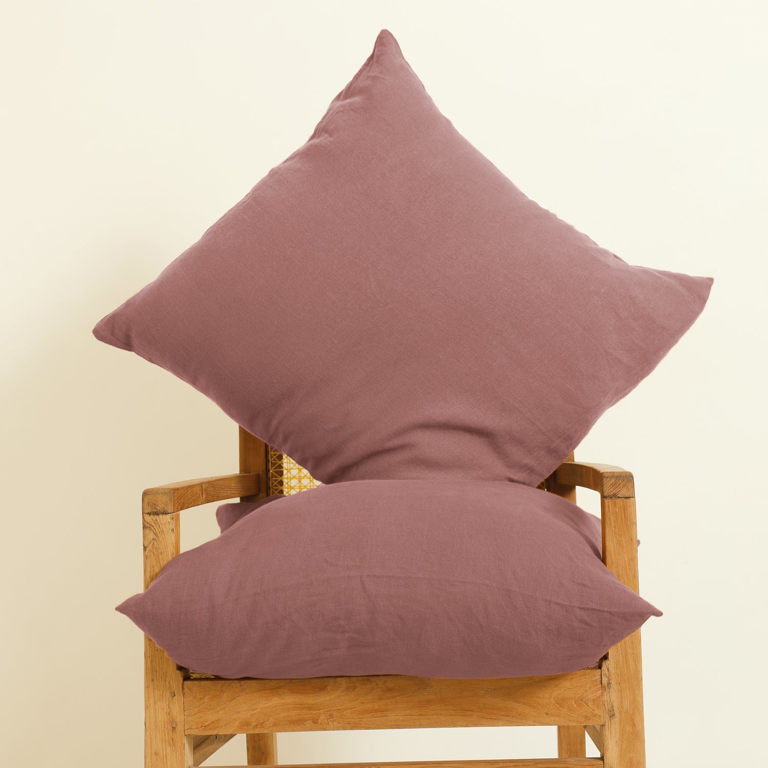 Wood rose Linen Euros