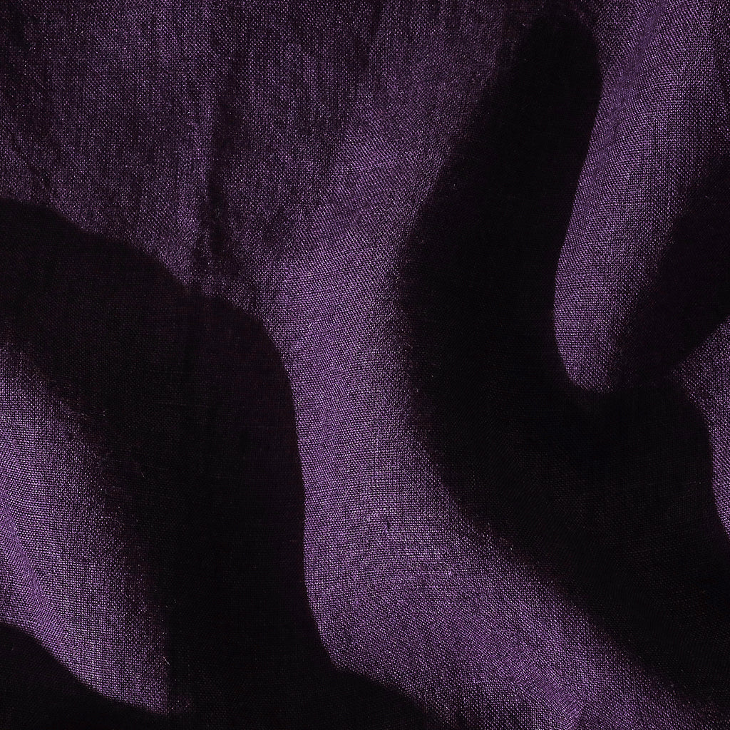 Deep Purple Linen Duvet Set - 100% French Flax Linen