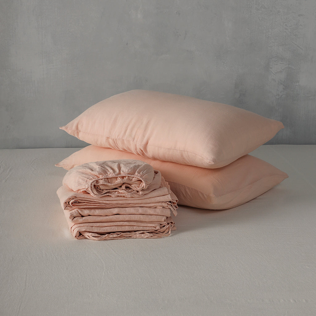 Dusk Linen Sheet Set - 100% French Flax Linen