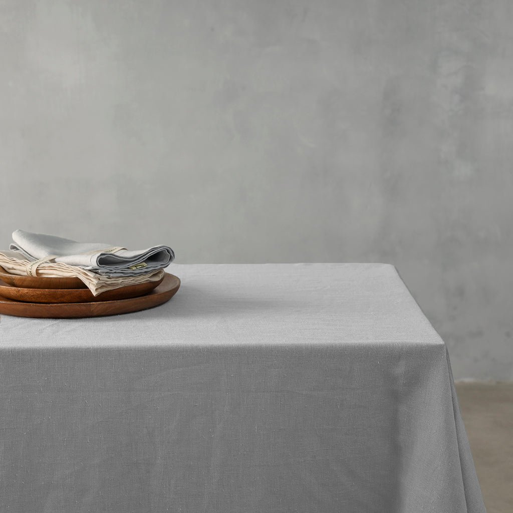 100% French Flax Linen Tablecloth
