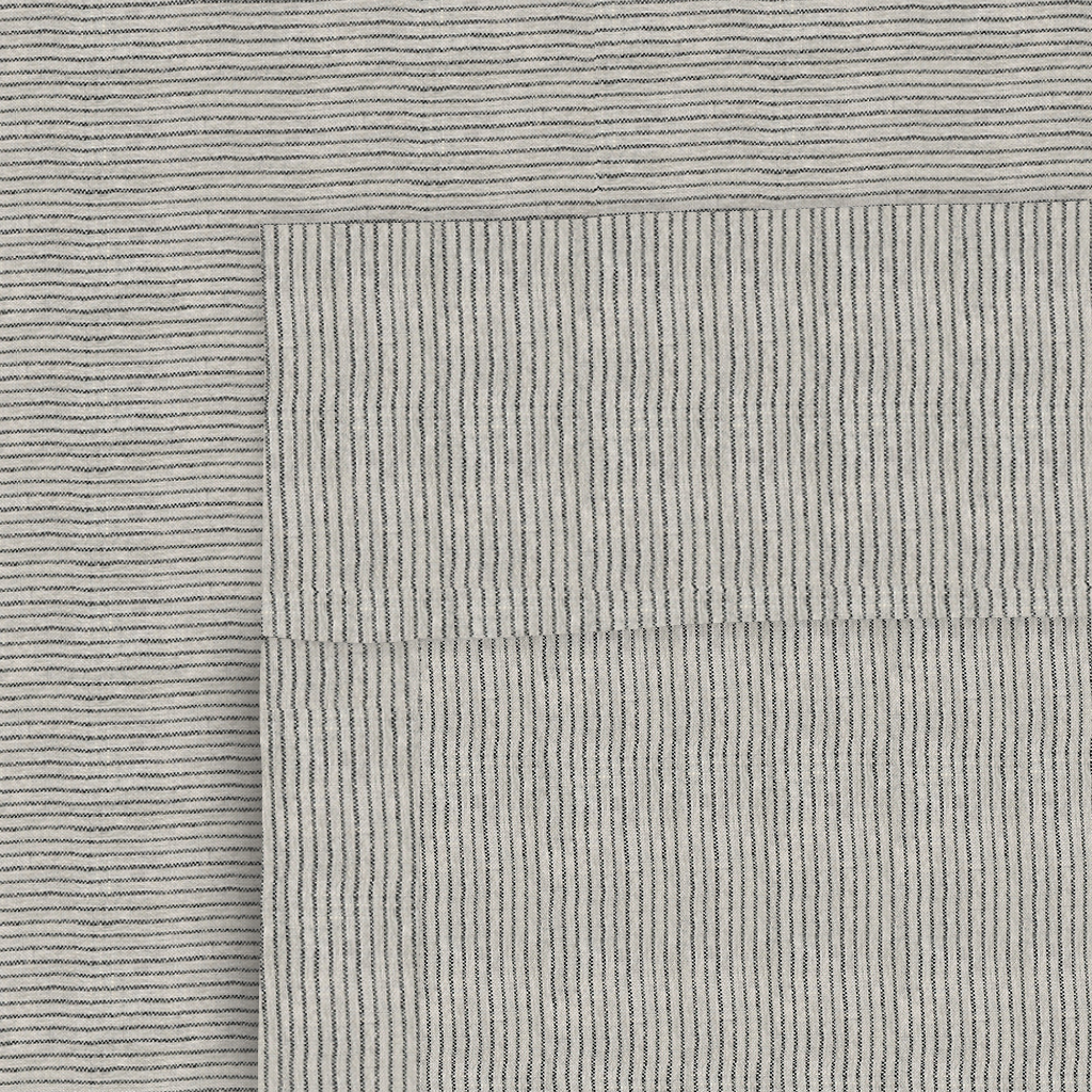Pinstripe - 100% French Flax Linen Tablecloth