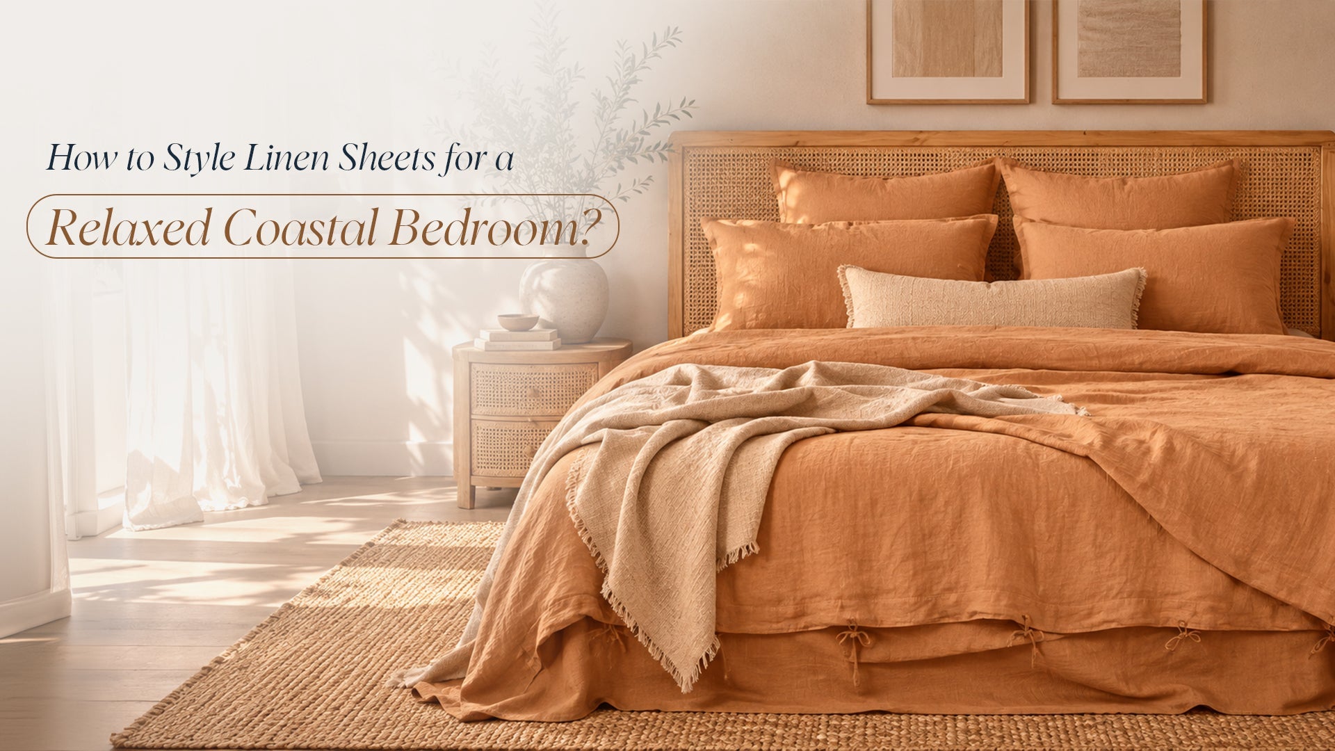 How to Style Linen Sheets for a Relaxed Coastal Bedroom?