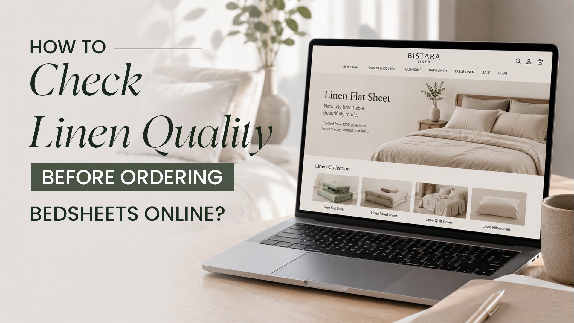 How to Check Linen Quality Before Ordering Bedsheets Online?