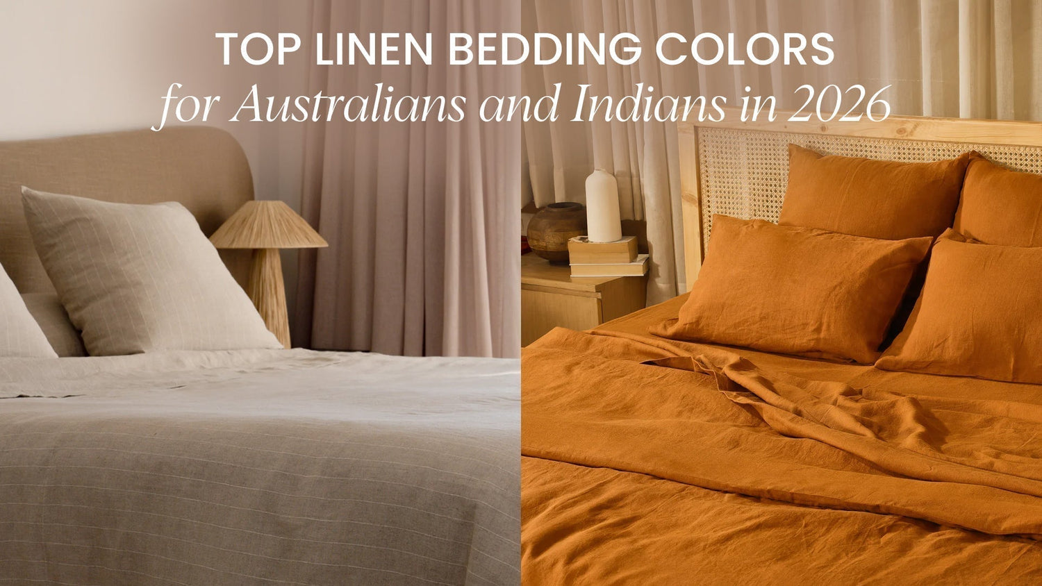 Best Linen bedding colors of year 2026