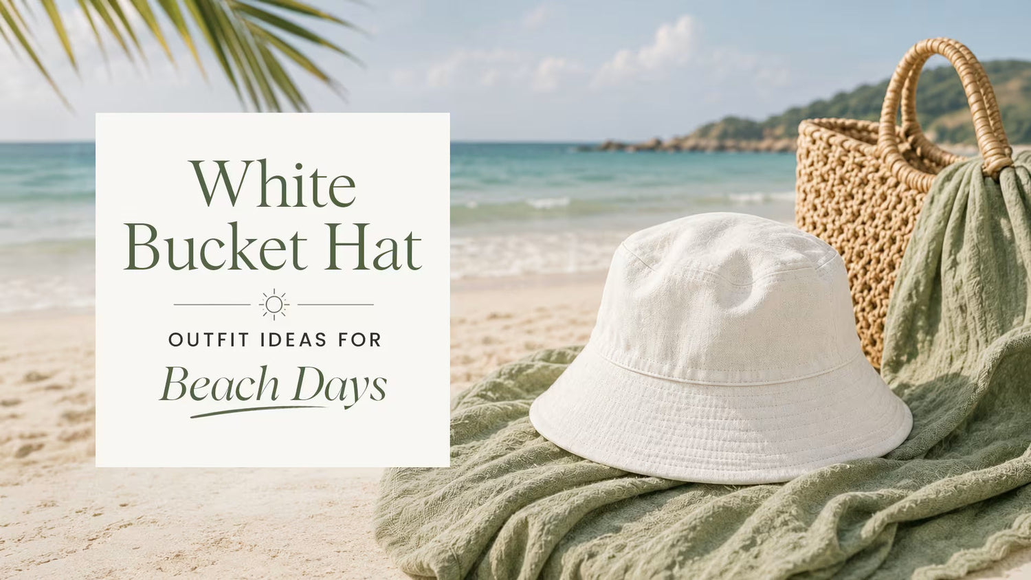 White Bucket Hat