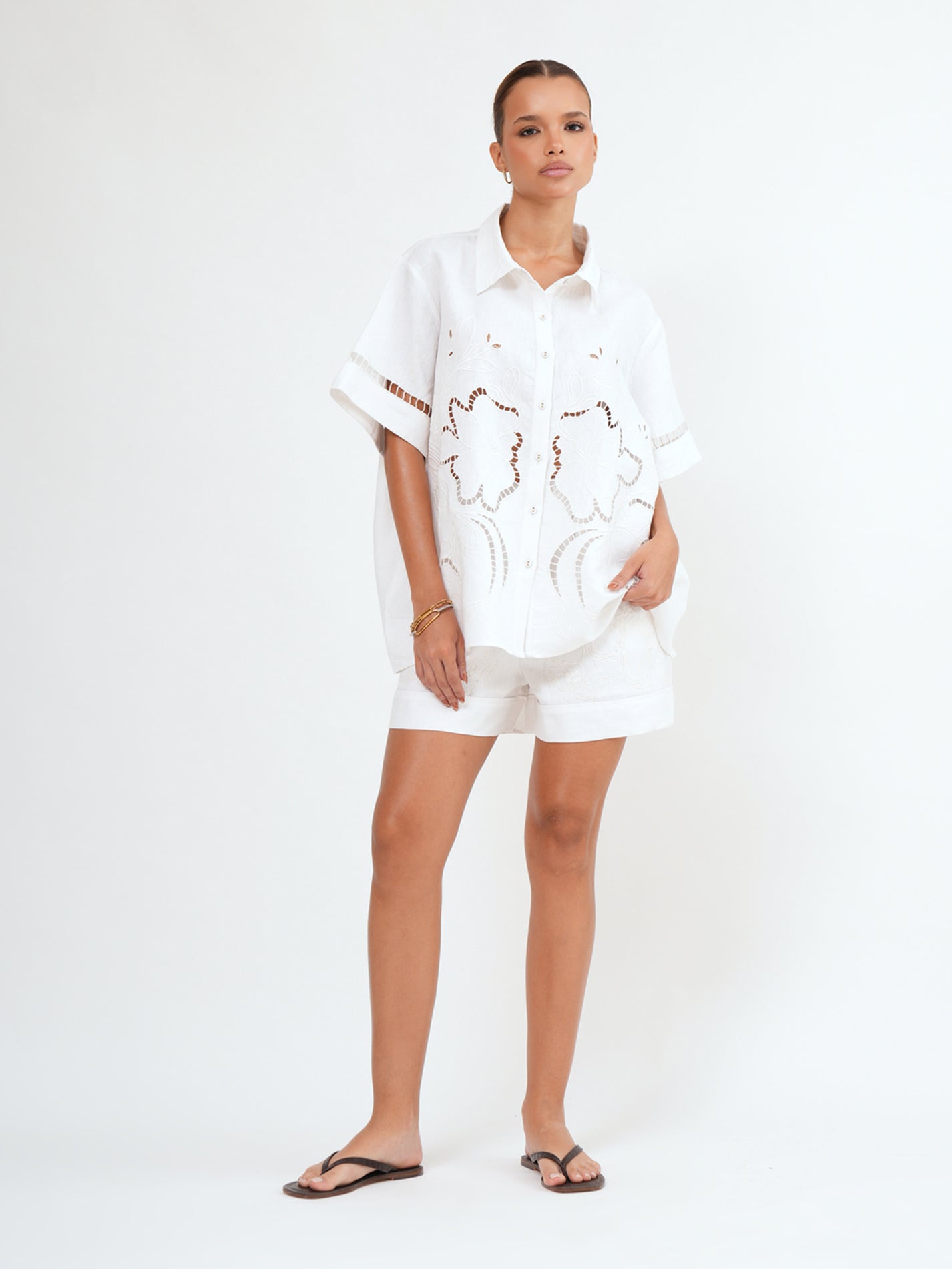 MALLORCA SS SHIRT - Bistara Linen Co.