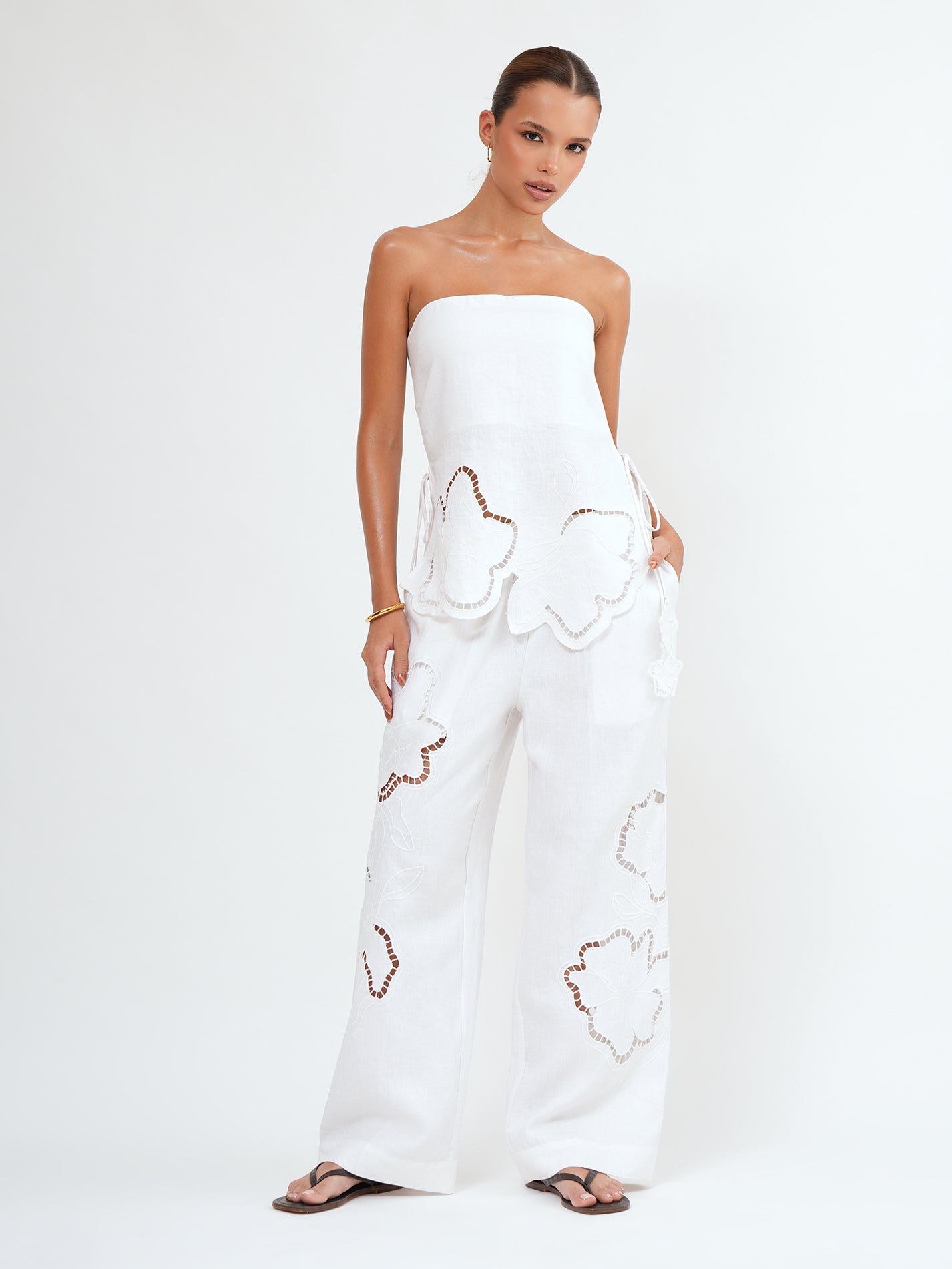 IVANA TUBE TOP - Bistara Linen Co.