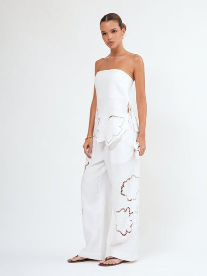 IVANA TUBE TOP - Bistara Linen Co.