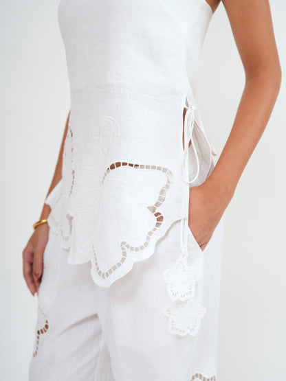 IVANA TUBE TOP - Bistara Linen Co.