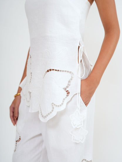 REVA PANTS - Bistara Linen Co.