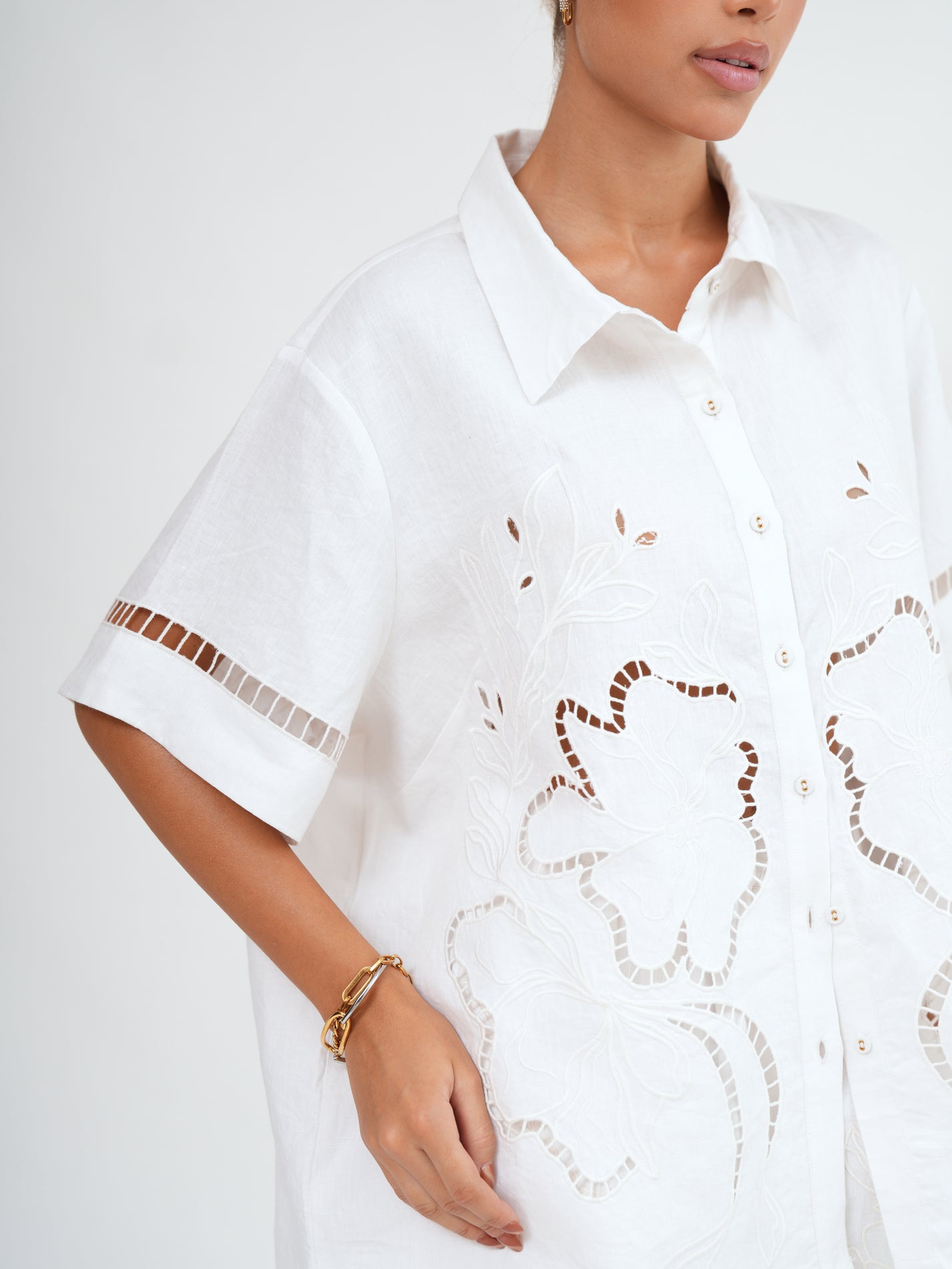 MALLORCA SS SHIRT - Bistara Linen Co.