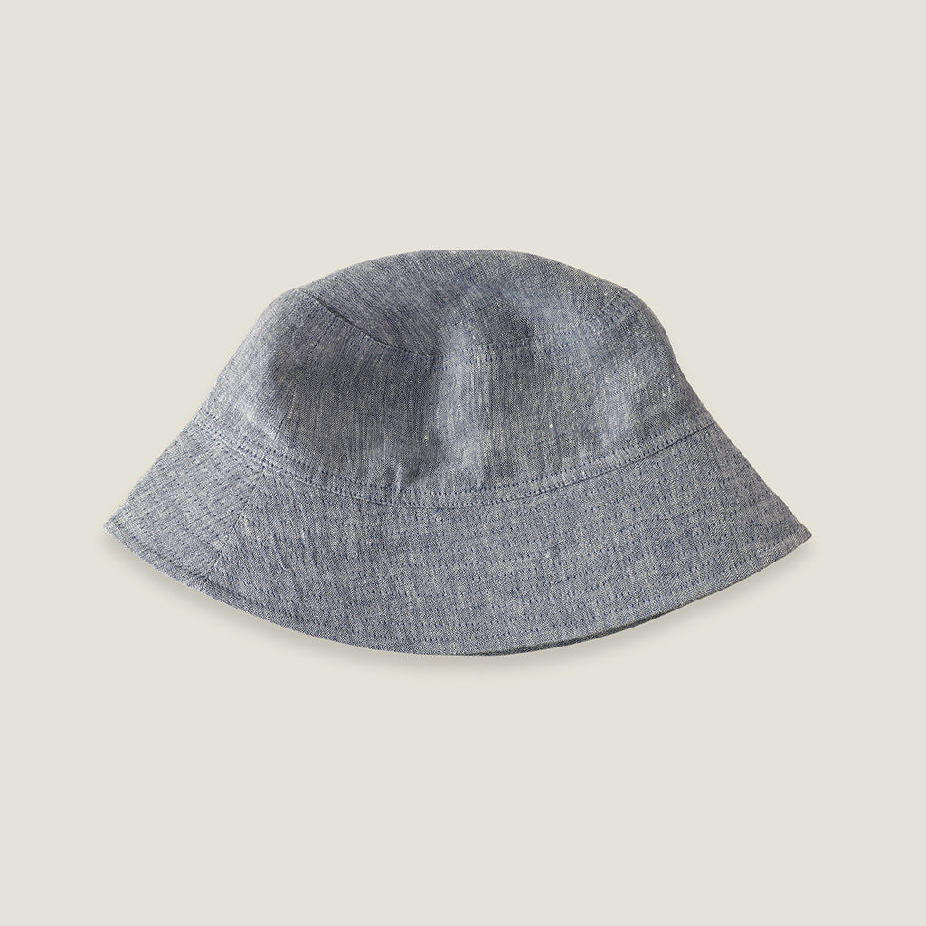 🎁 Chambray Bucket Hat (100% off) - Bistara Linen Co.