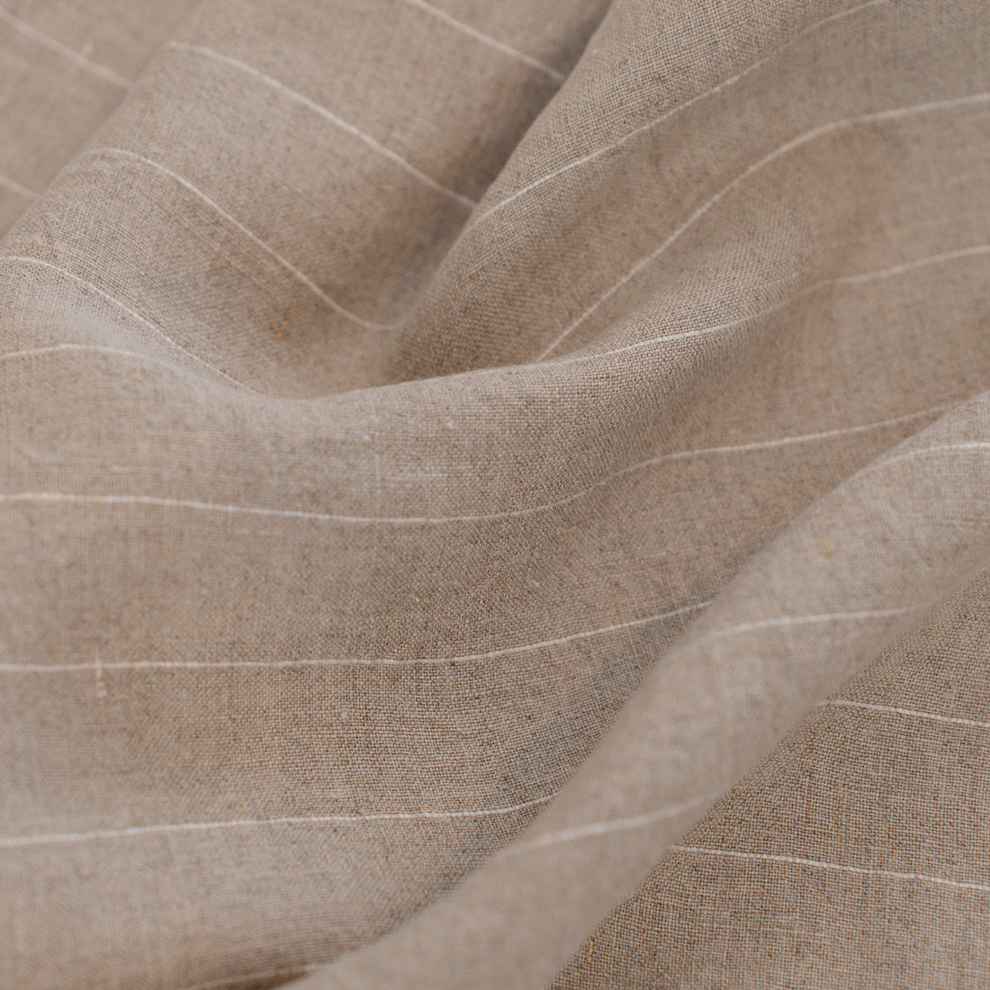 Natural Stripe Linen Duvet Set - 100% French Flax Linen