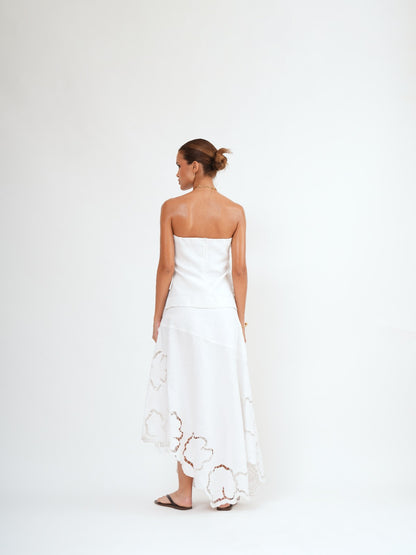 IVANA TUBE TOP - Bistara Linen Co.