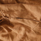 Iced Coffee 100% French Flax Linen Duvet Set