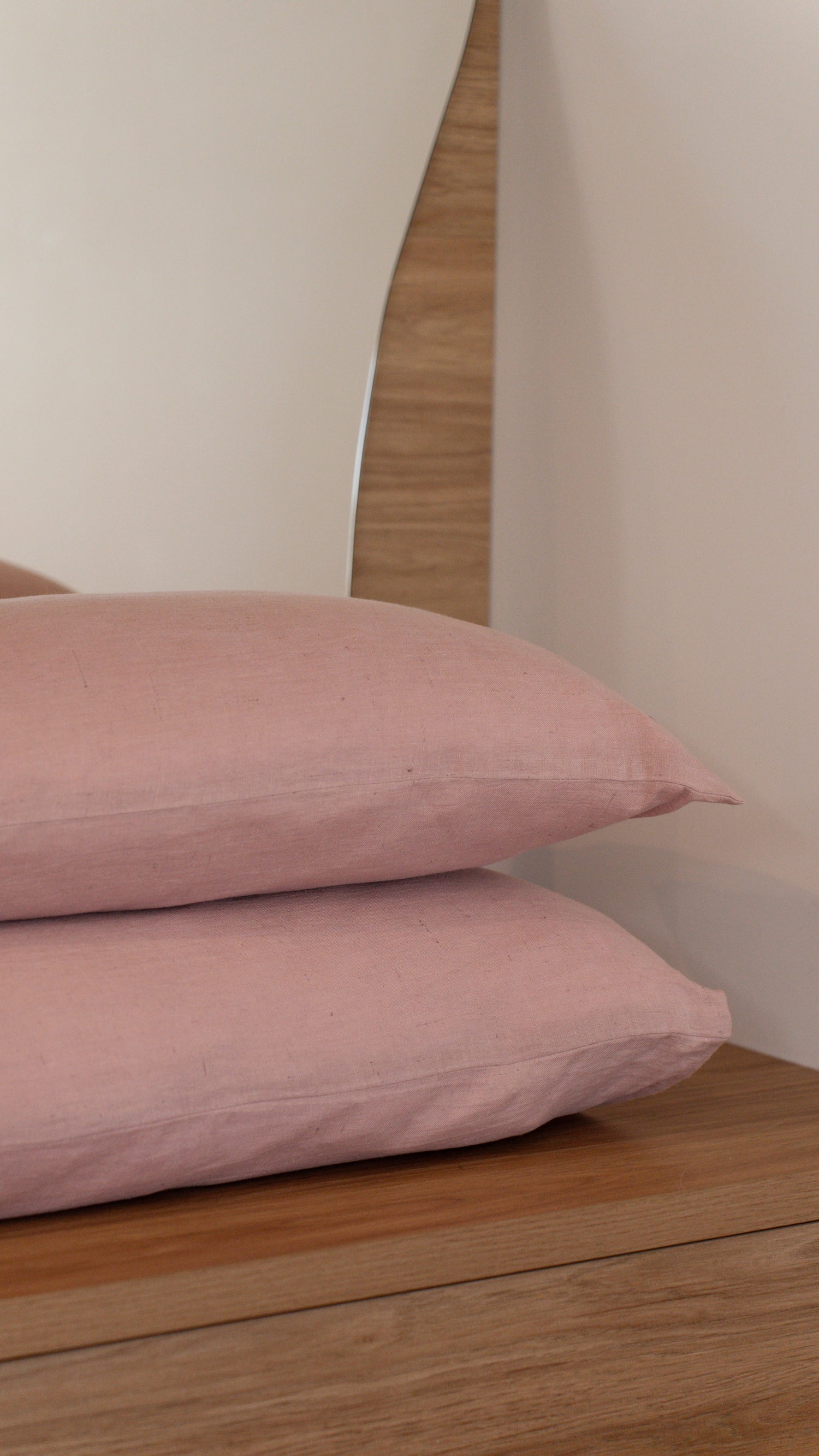 Woodrose Linen Sheet Set - 100% French Flax Linen