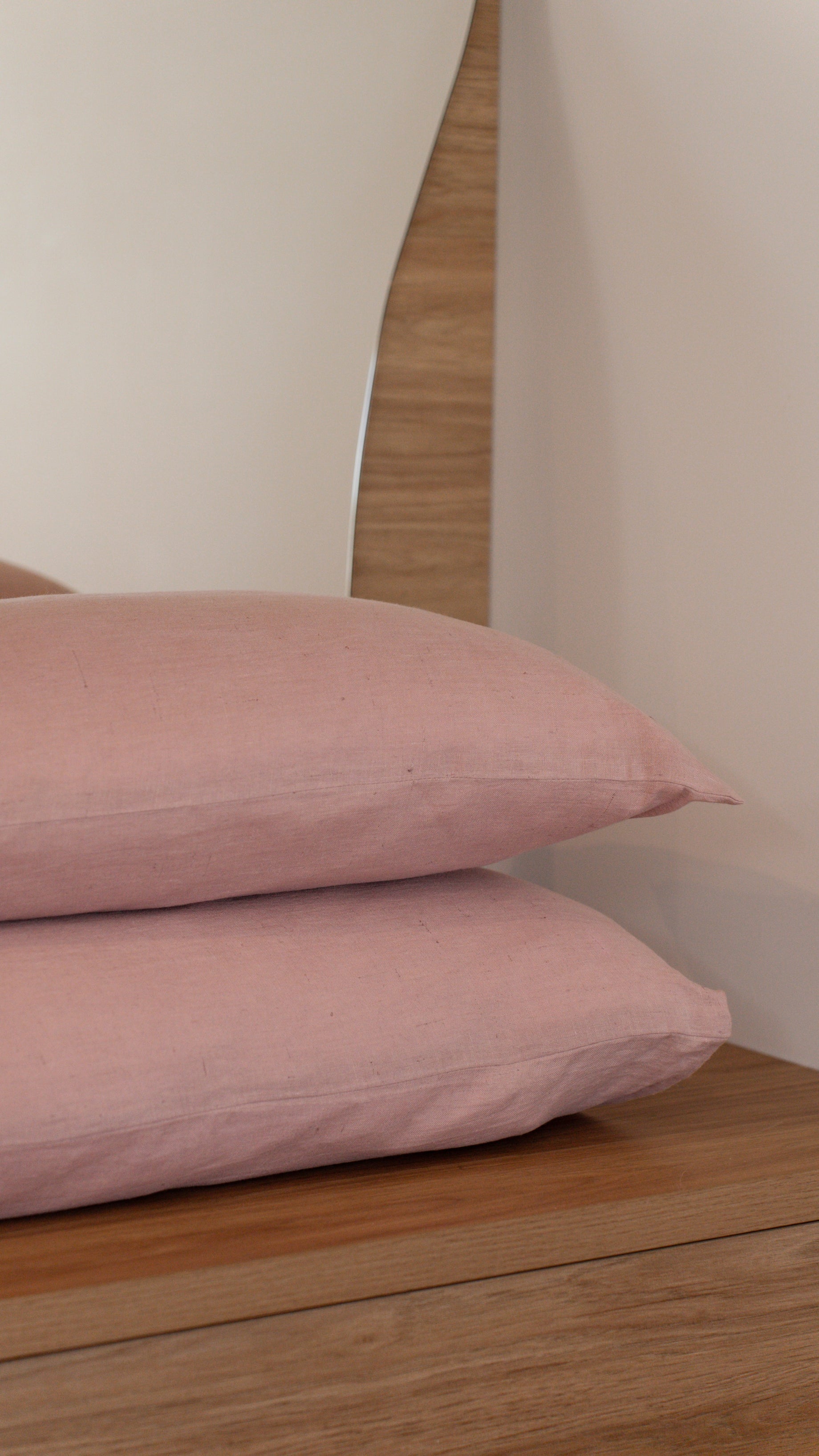 Woodrose Linen Sheet Set - 100% French Flax Linen