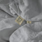 Grey 100% French Flax Linen Fitted Sheet