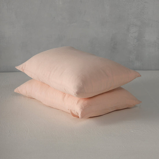 Standard Dusk - 100% French Flax Linen Pillowcases