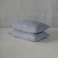 Chambray Standard 100% French Flax Linen Pillowcases