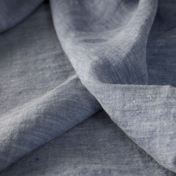 Chambray 100% French Flax Linen Duvet Cover