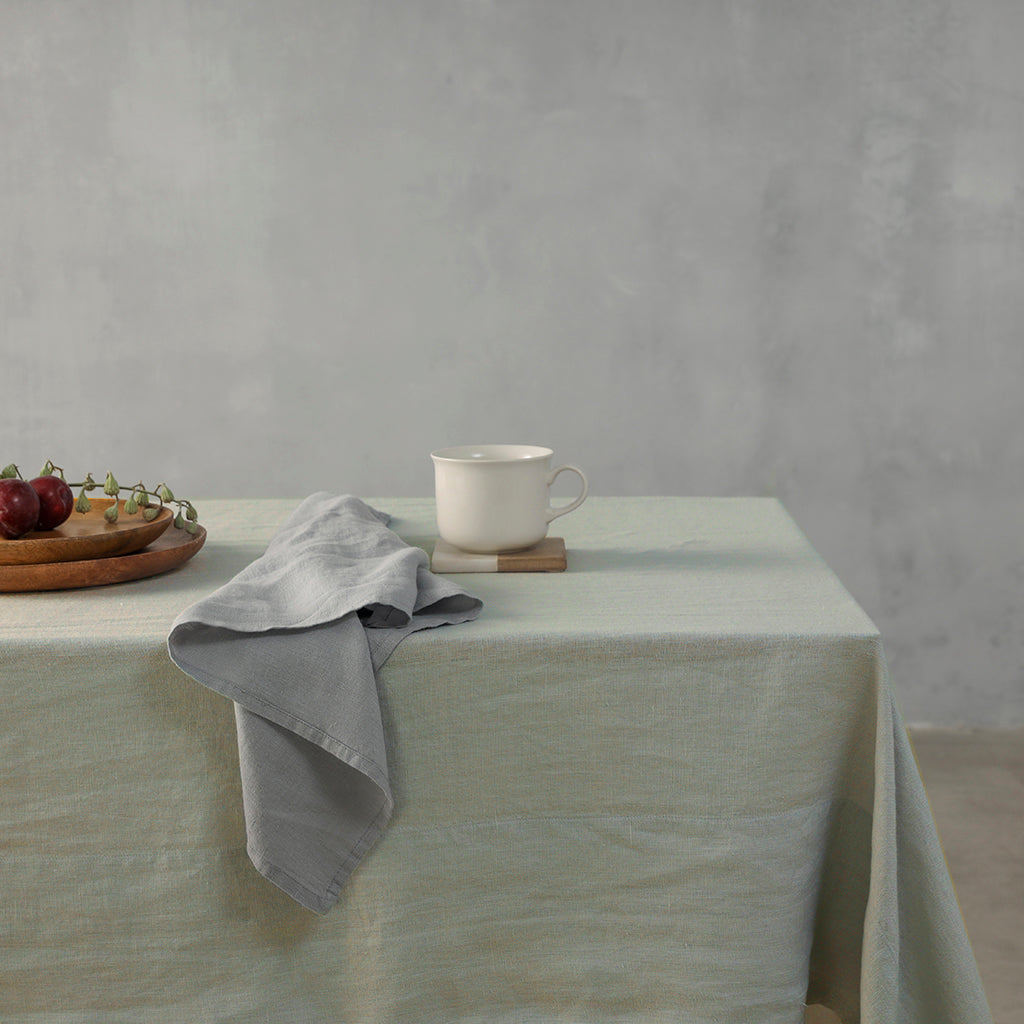 Seamist - 100% French Flax Linen Tablecloth