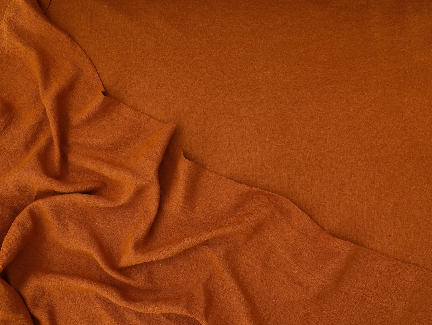 Cinnamon Linen Sheet Set - 100% French Flax Linen