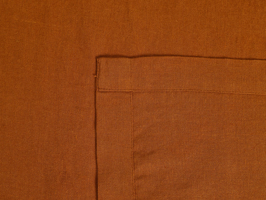Cinnamon - 100% French Flax Linen Tablecloth