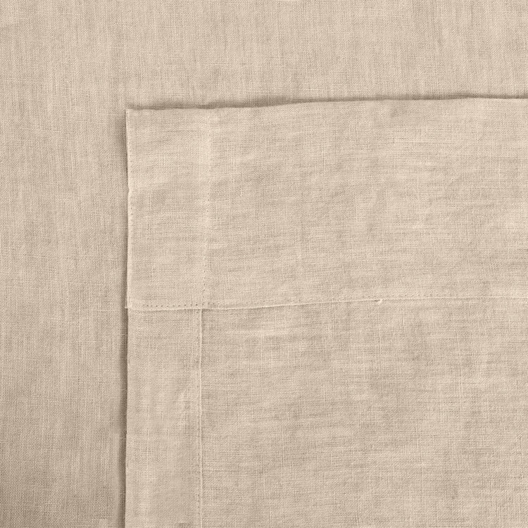 Natural 100% French Flax Linen Tablecloth
