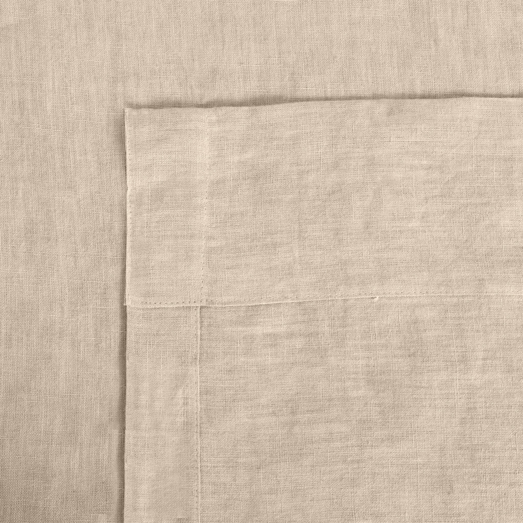 Natural - 100% French Flax Linen Tablecloth